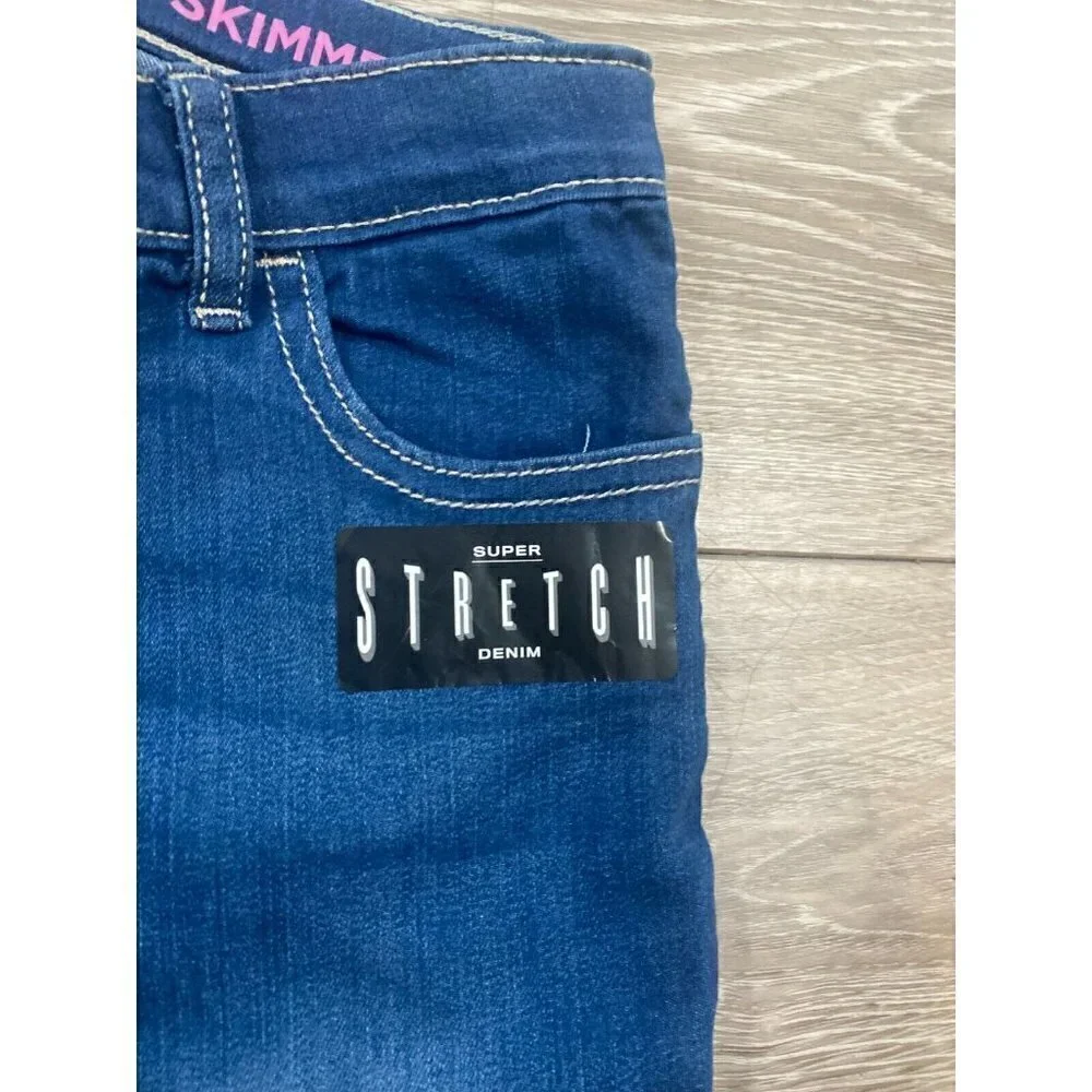 The Children's Place Girls SKIMMER Super Stretch Bermuda Shorts Blue Denim
